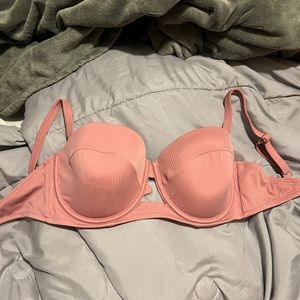 NEW Light Pink Padded Bikini Top, size 36D